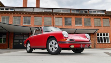 Werksrestaurierung in Perfektion: Porsche 911 S Targa 