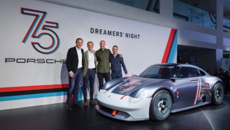 Seventy five years of Porsche sports cars: Porsche celebrates a success story