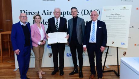 Letter of Intent zu Direct Air Capture-Verfahren unterzeichnet