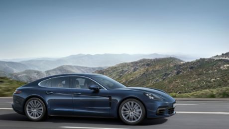 The sports car among luxury saloons