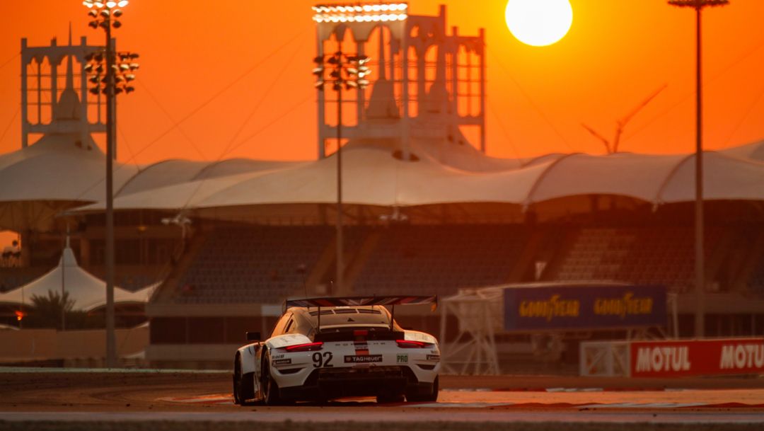 El último esfuerzo bravío del equipo Porsche no tuvo recompensa en Baréin