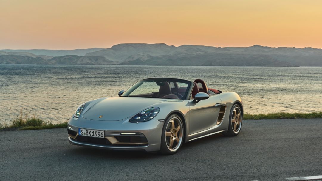 Un nuovo modello celebrativo a edizione limitata: la Boxster 25 Anni