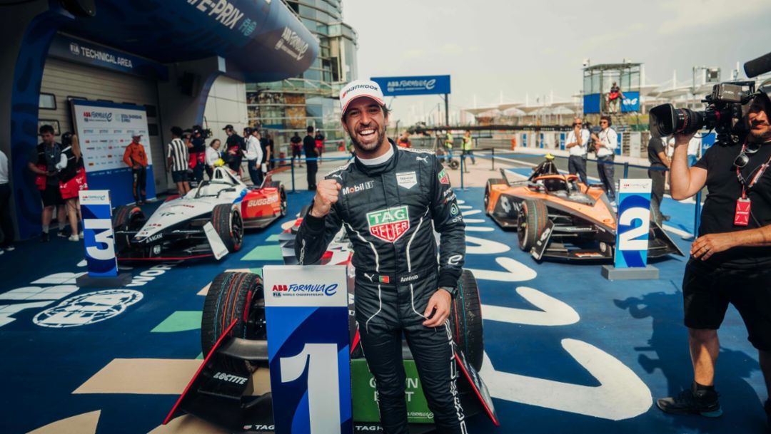 Sieg für António Félix da Costa und Porsche-Doppelpodium in Shanghai