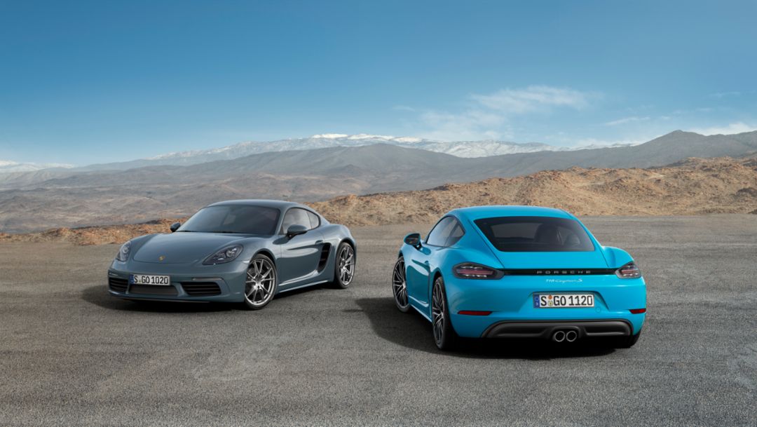 La nouvelle Porsche 718 Cayman