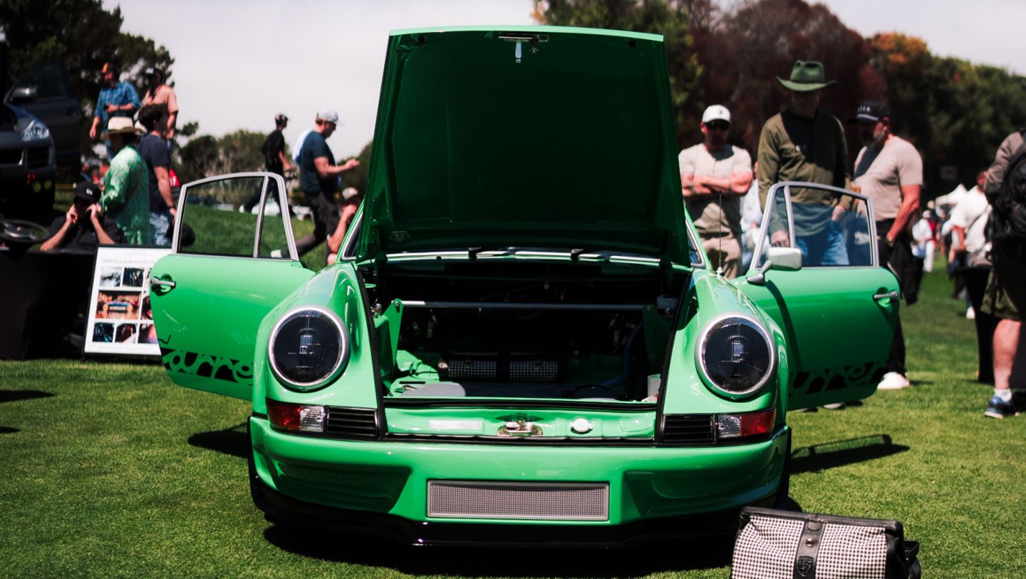 A 1973 911 RSR Tribute from "Porsche Bend" takes the 2025 Porsche Classic Restoration Challenge "Individualization Award" for Area West