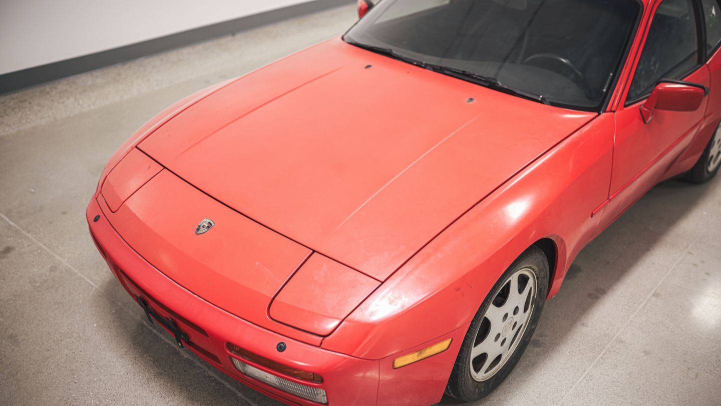 A 1988 944 Turbo S from "Gaudin Porsche of Las Vegas" takes the 2025 Porsche Classic Restoration Challenge "Preservation Award" for Area West